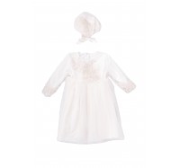 Rochie cu Beretă Coral