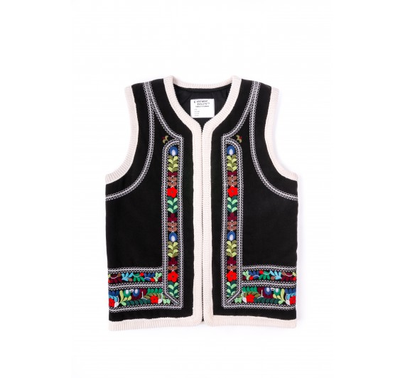 Vestă Populară Neagra